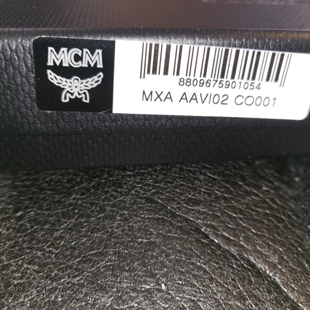 MCM Visetos Card Case Cognac - Picture 3 of 8